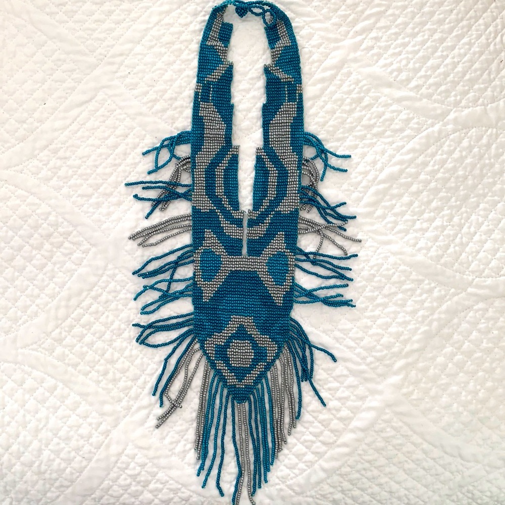 Beaded Statement Necklace